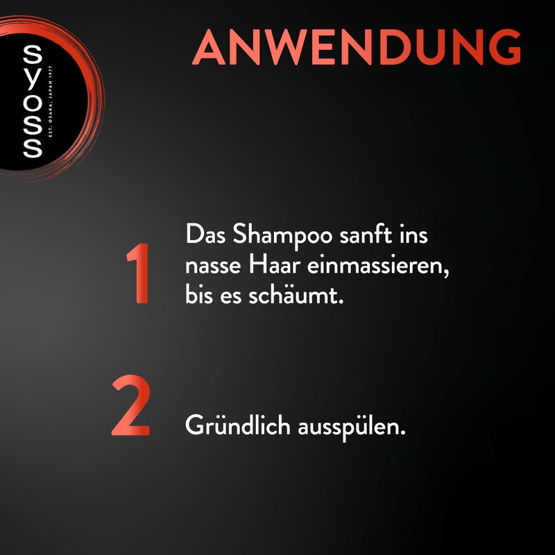Syoss Men Power Shampoo for Strong Hair & Revitalized Hair 440ml - Image 3